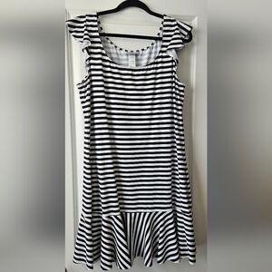 Tommy Bahama Breaker Bay Spa Striped Dress XL